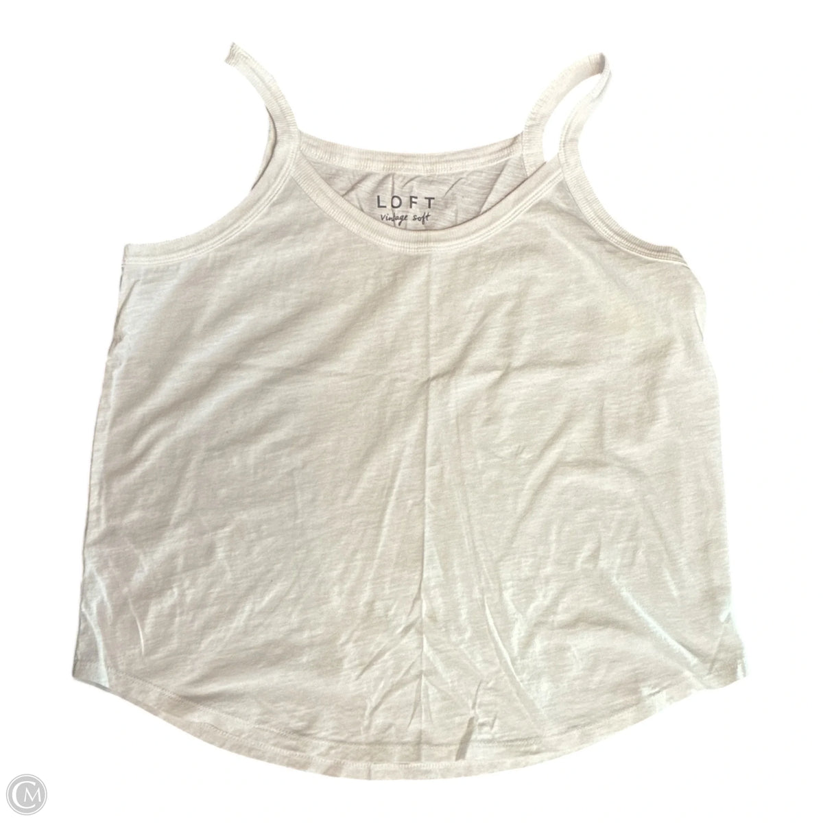 Tank Top By Loft In White, Size: M