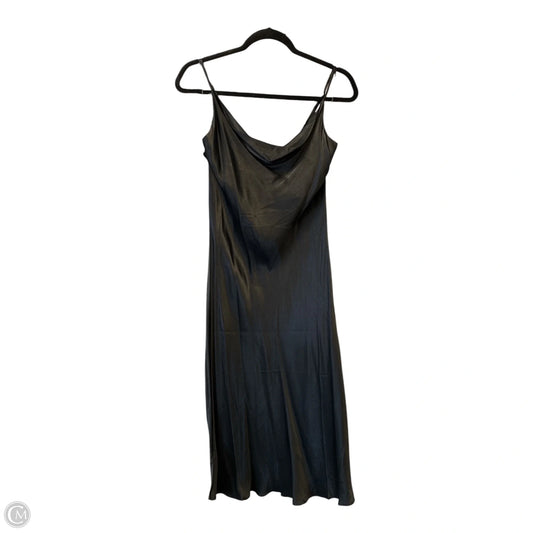 Dress Party Midi By Loft In Black, Size: S