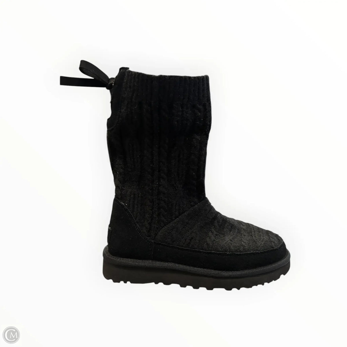 Boots Designer By Ugg In Black, Size: 5