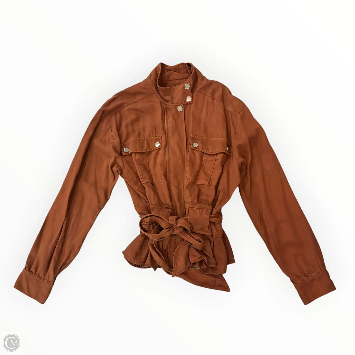 Jacket Denim By Dear John In Brown, Size: L