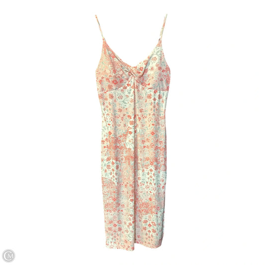 Dress Casual Midi By No Boundaries In Pink, Size: M