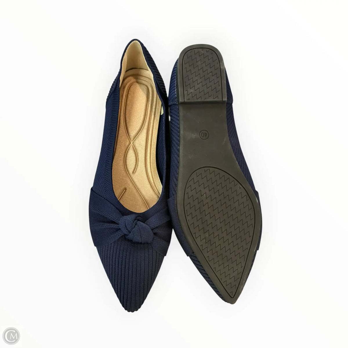 Shoes Flats By Cmf In Navy, Size: 9