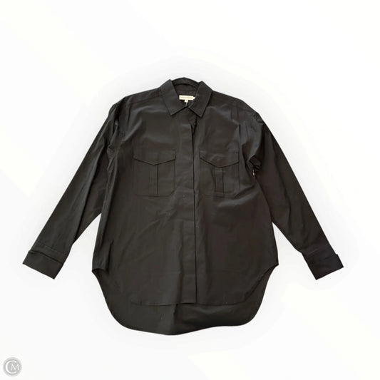 Top Long Sleeve By Good American In Black, Size: L