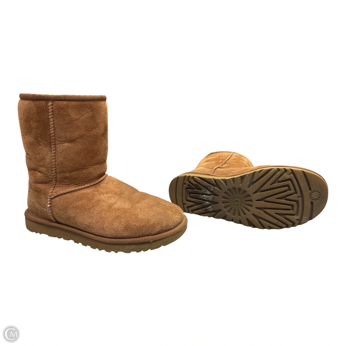Boots Designer By Ugg In Tan, Size: 8