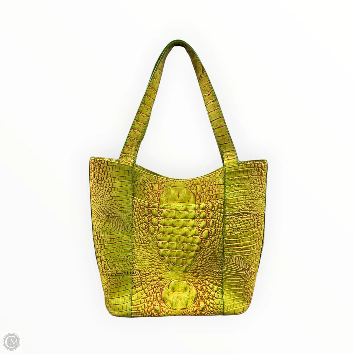 Tote Designer By Brahmin, Size: L
