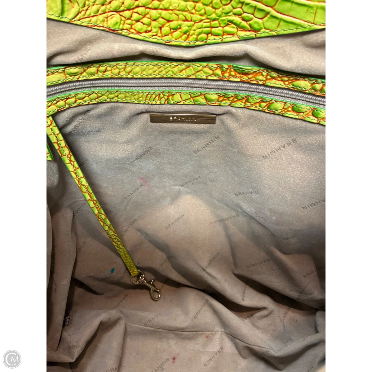 Tote Designer By Brahmin, Size: L