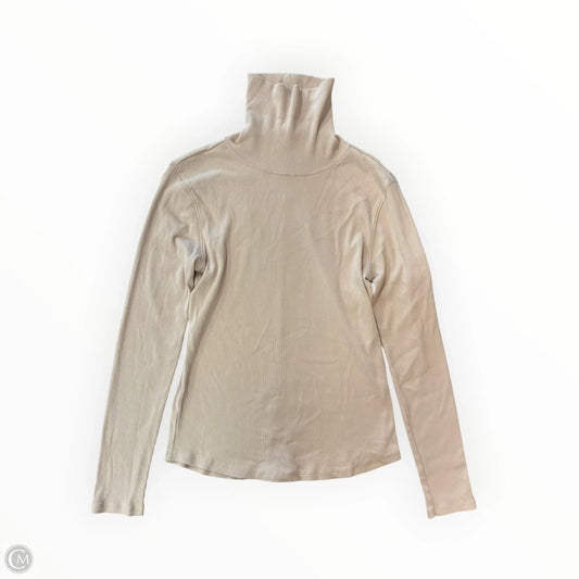 Top Long Sleeve By Magaschoni In Pink, Size: M