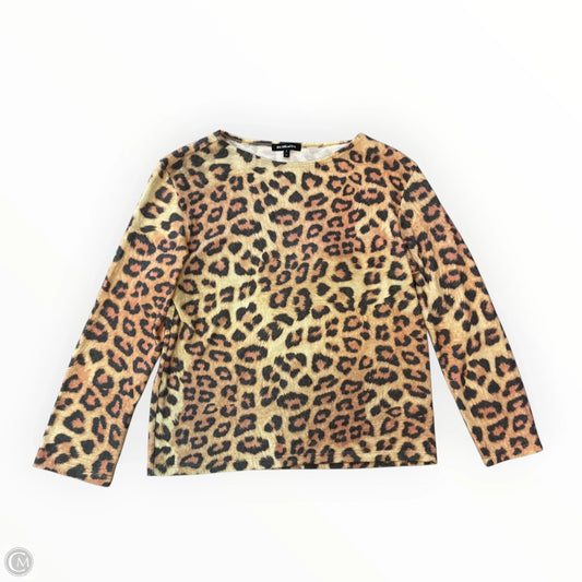 Top Long Sleeve By Cmf In Animal Print, Size: Xs