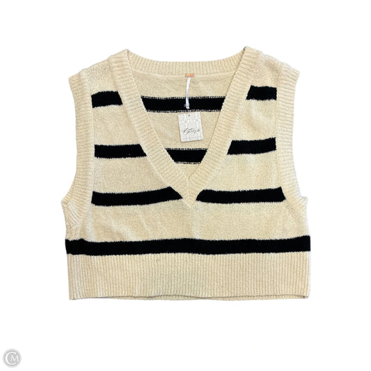 Vest Sweater By Free People In Tan, Size: L