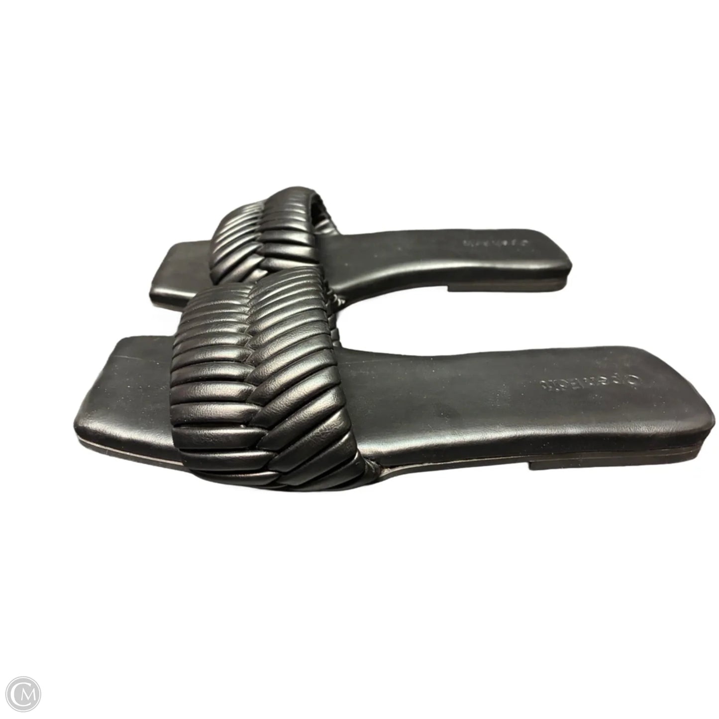Sandals Flats By Open Edit In Black, Size: 6