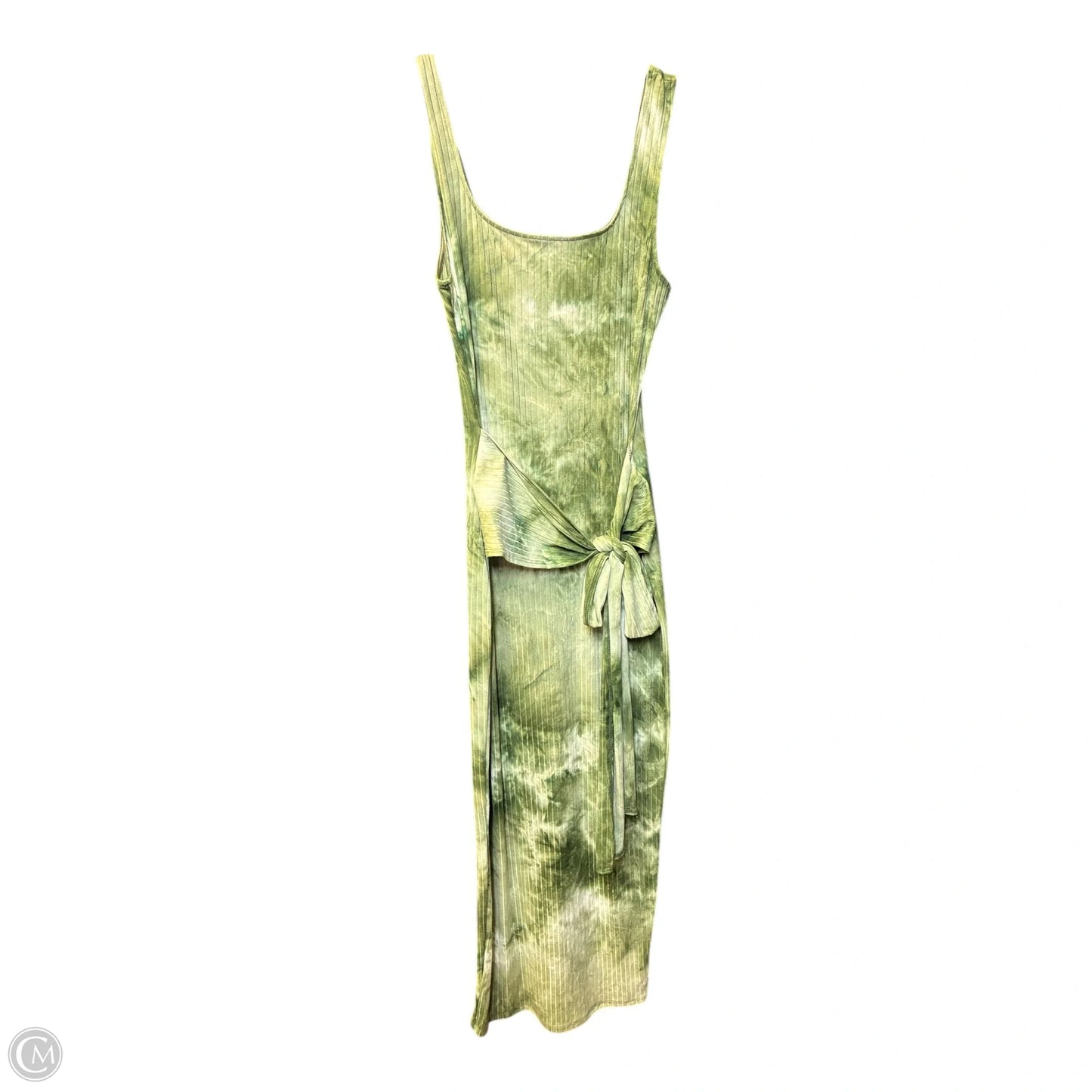 Dress Party Long By Clothes Mentor In Green, Size: L