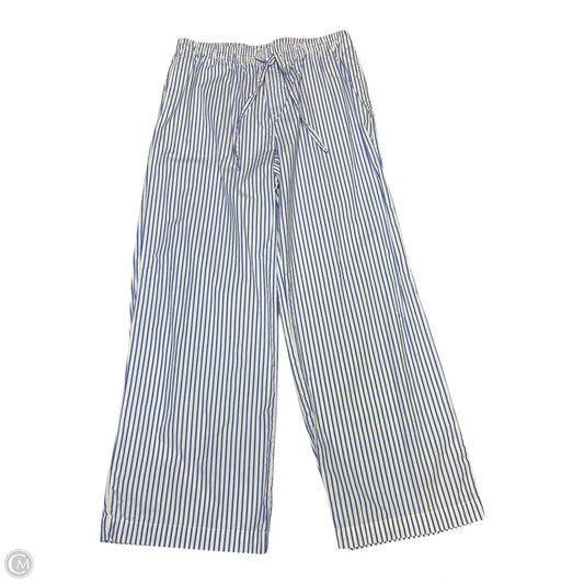 Pants Lounge By H&m In Blue & White, Size: M