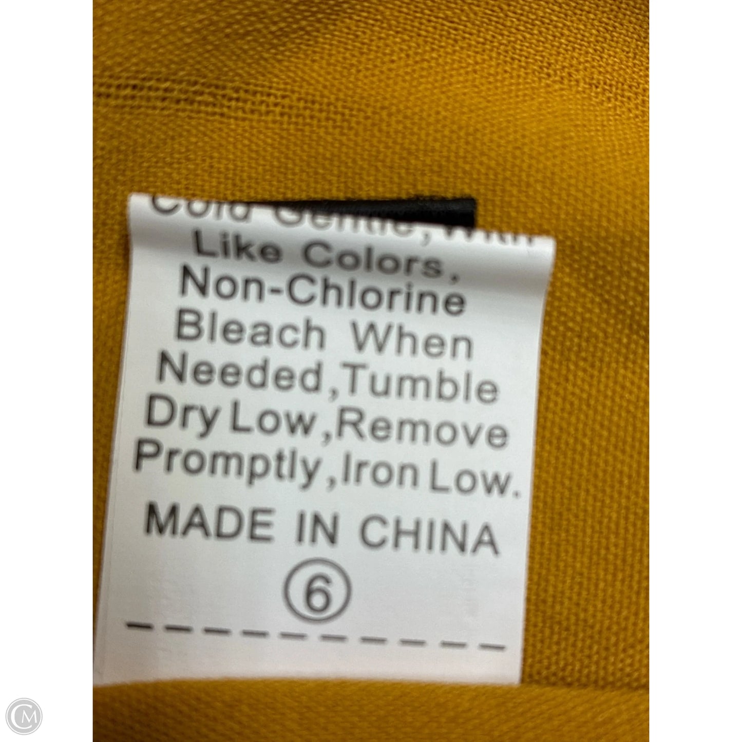 Dress Casual Short By Shein In Yellow, Size: Xs