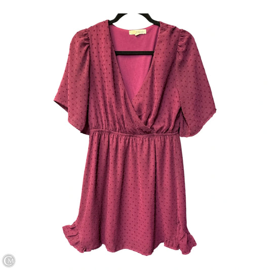 Dress Casual Short By Rewind In Pink, Size: M