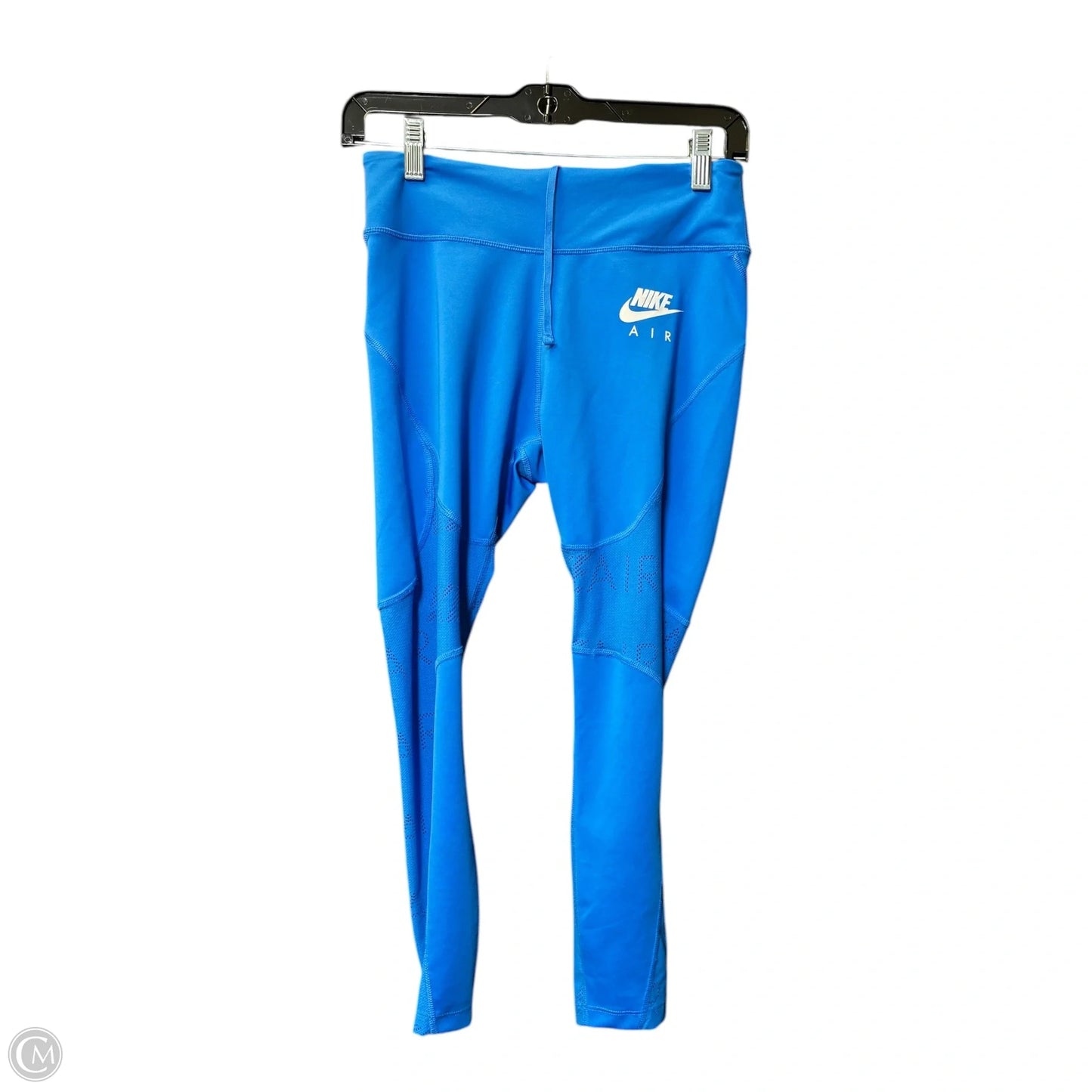 Athletic Leggings By Nike In Blue, Size: M