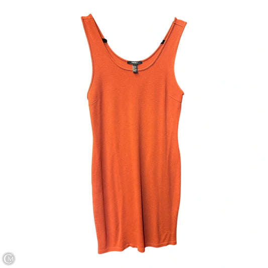 Dress Casual Short By Forever 21 In Orange, Size: Xl