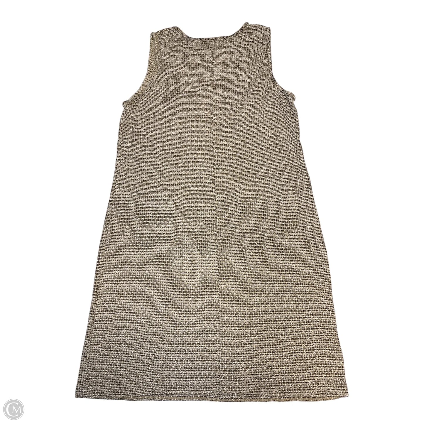 Dress Casual Midi By J. Jill In Tan, Size: L