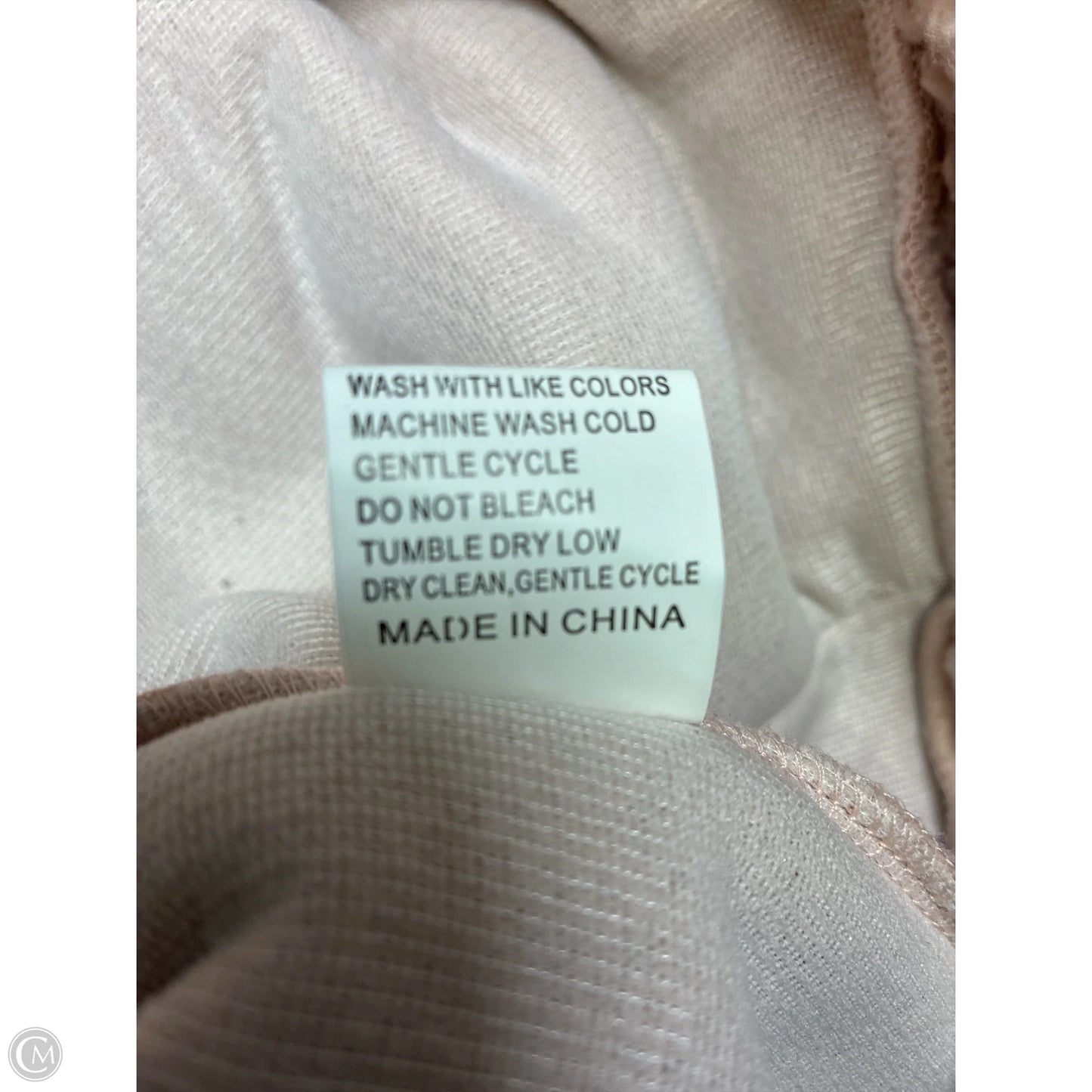 Jacket Faux Fur & Sherpa By Clothes Mentor In Pink, Size: L