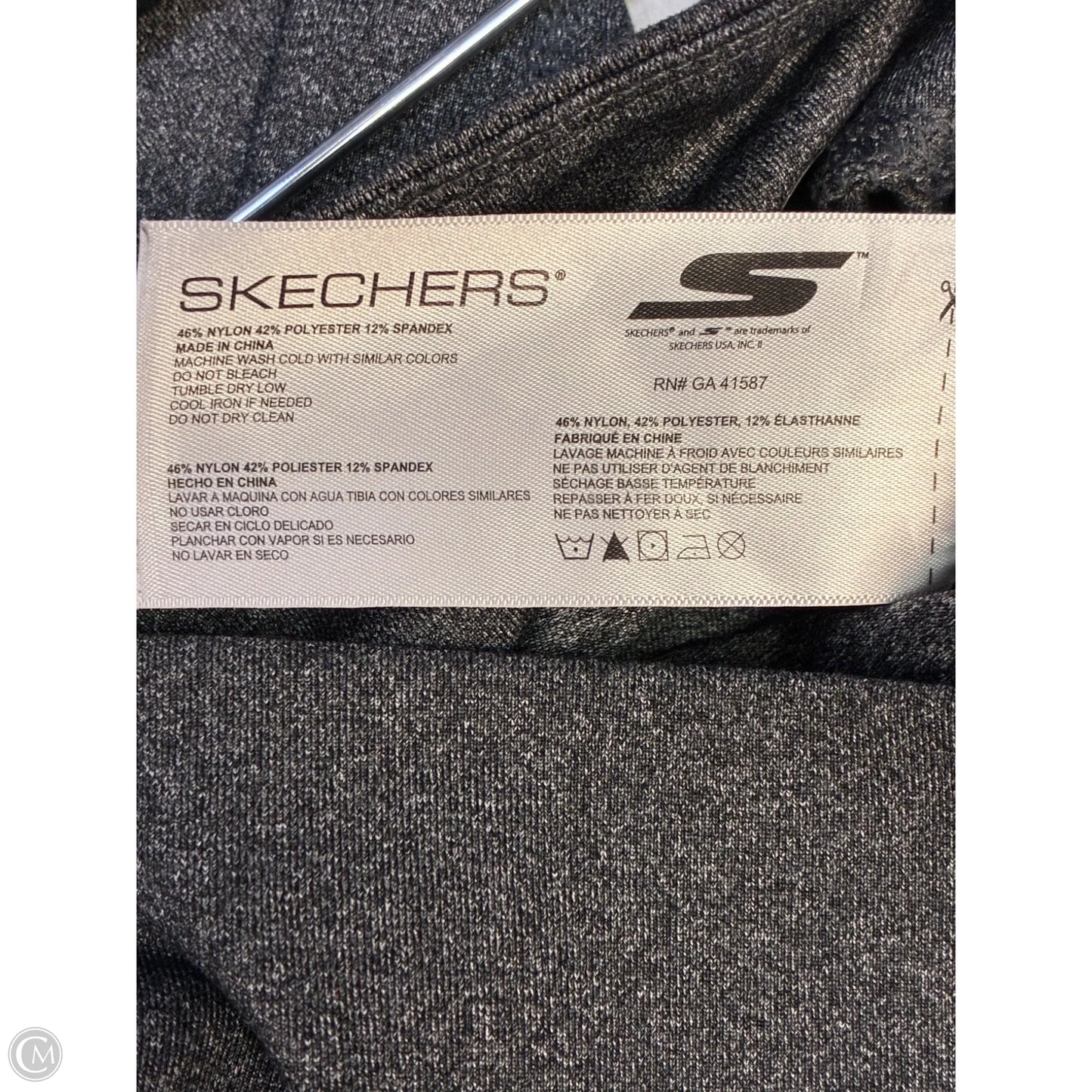 Athletic Leggings By Clothes Mentor In Grey, Size: S