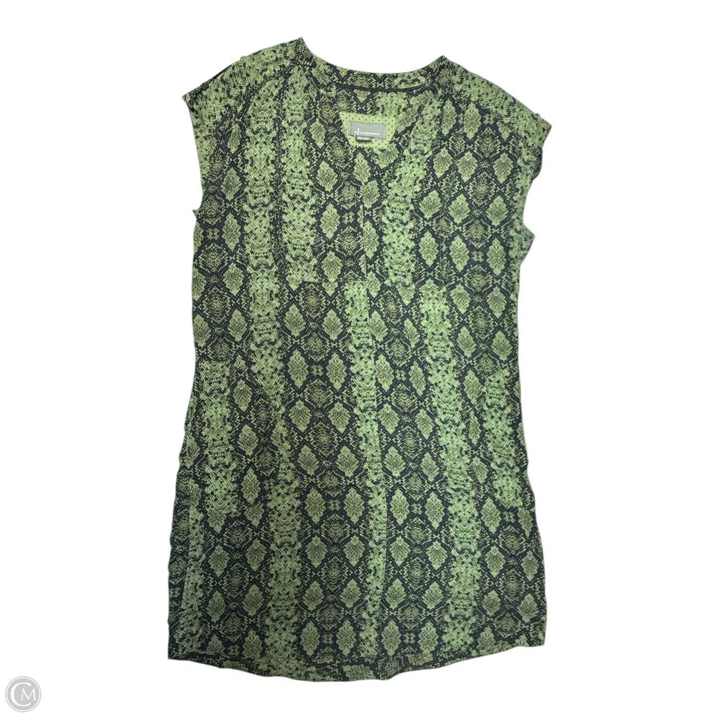 Dress Casual Midi By Anthropologie In Green, Size: S
