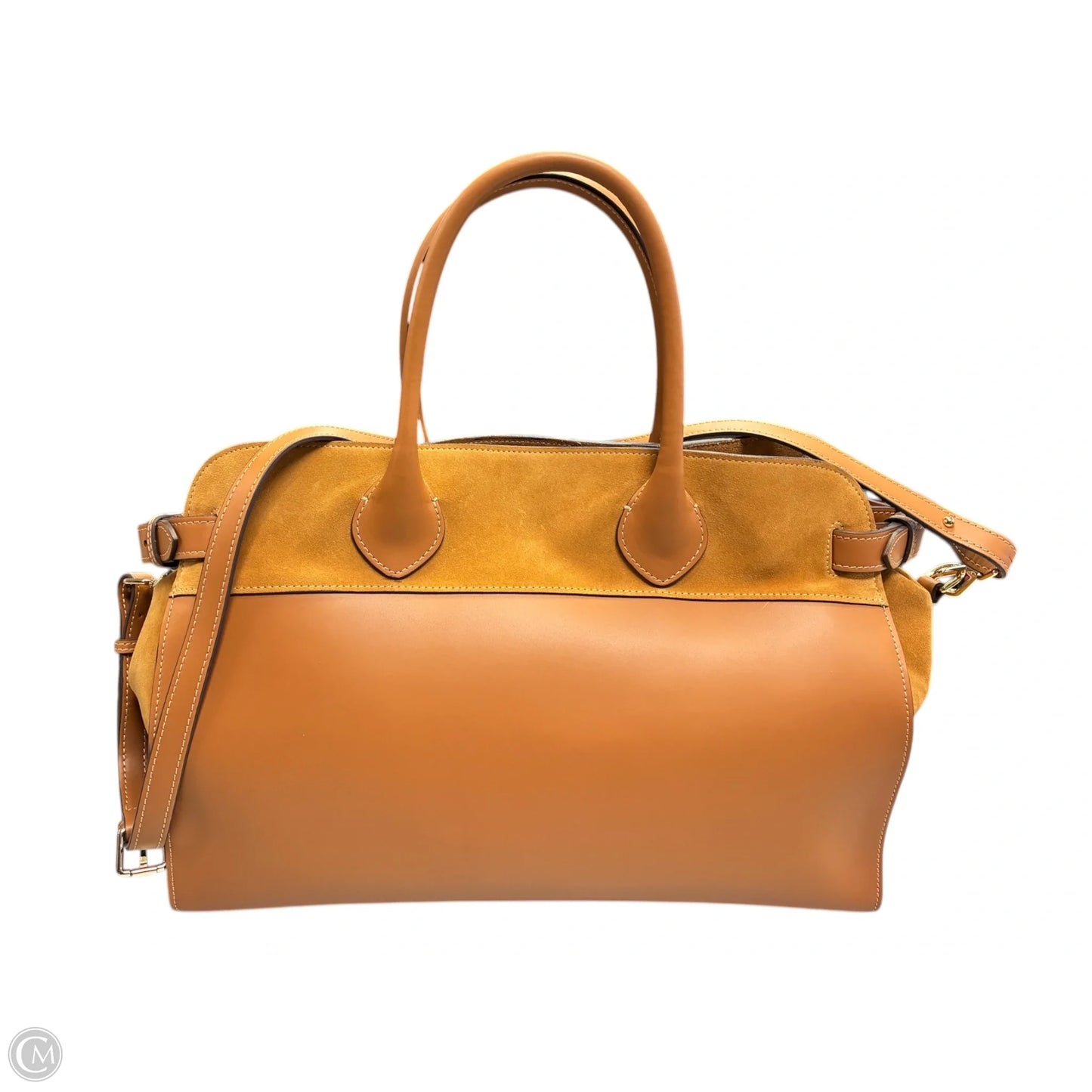 Handbag Leather By Clothes Mentor, Size: Large