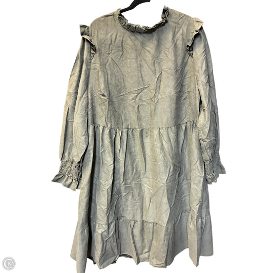 Dress Casual Midi By Shein In Green, Size: 3x