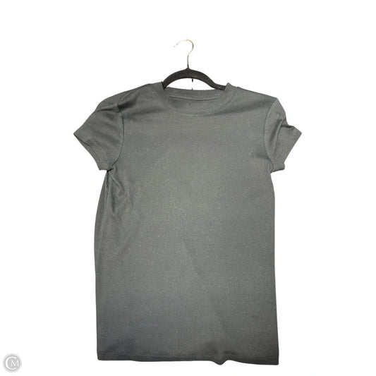 Top Short Sleeve Basic By A New Day In Black, Size: M