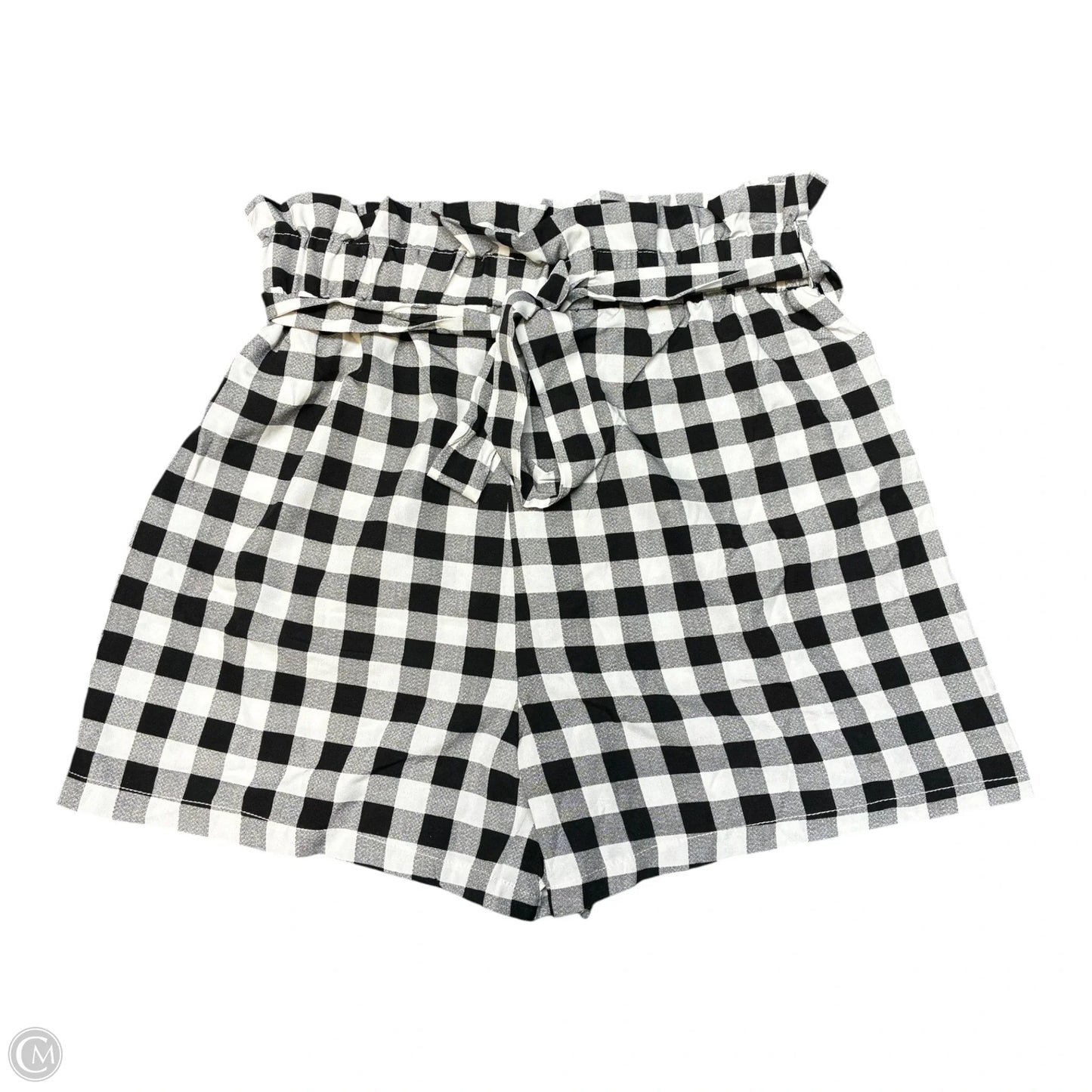 Shorts By Cmf In Black & White, Size: 14