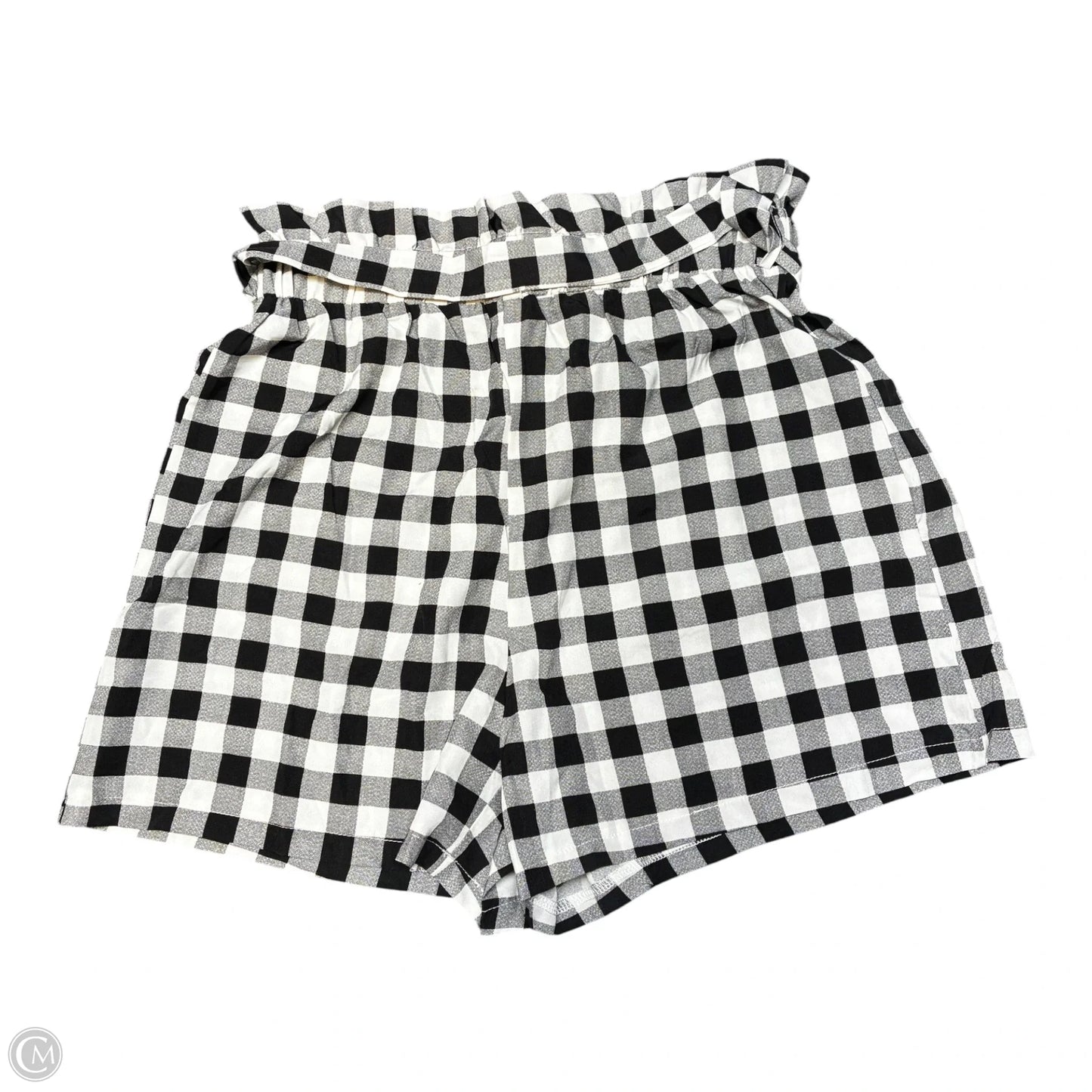 Shorts By Cmf In Black & White, Size: 14