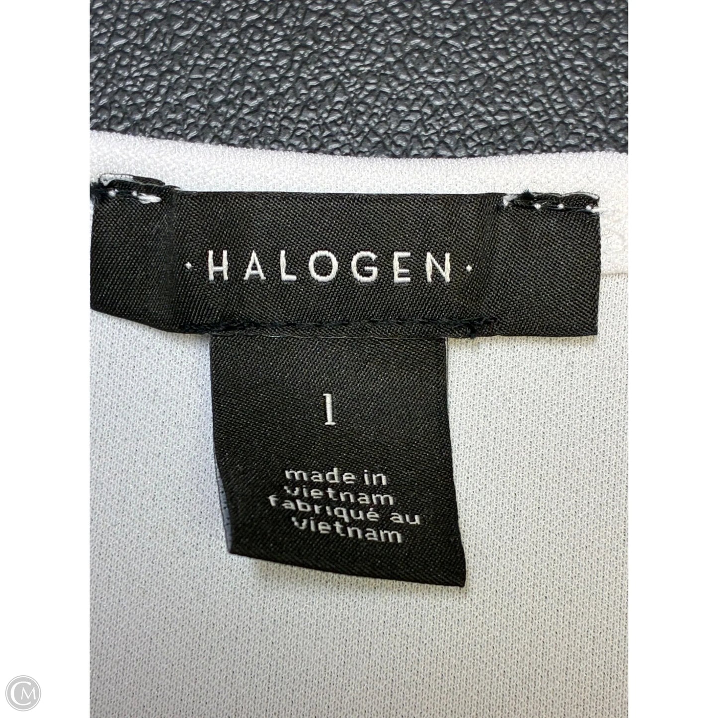 Top Sleeveless By Halogen In White, Size: Xs
