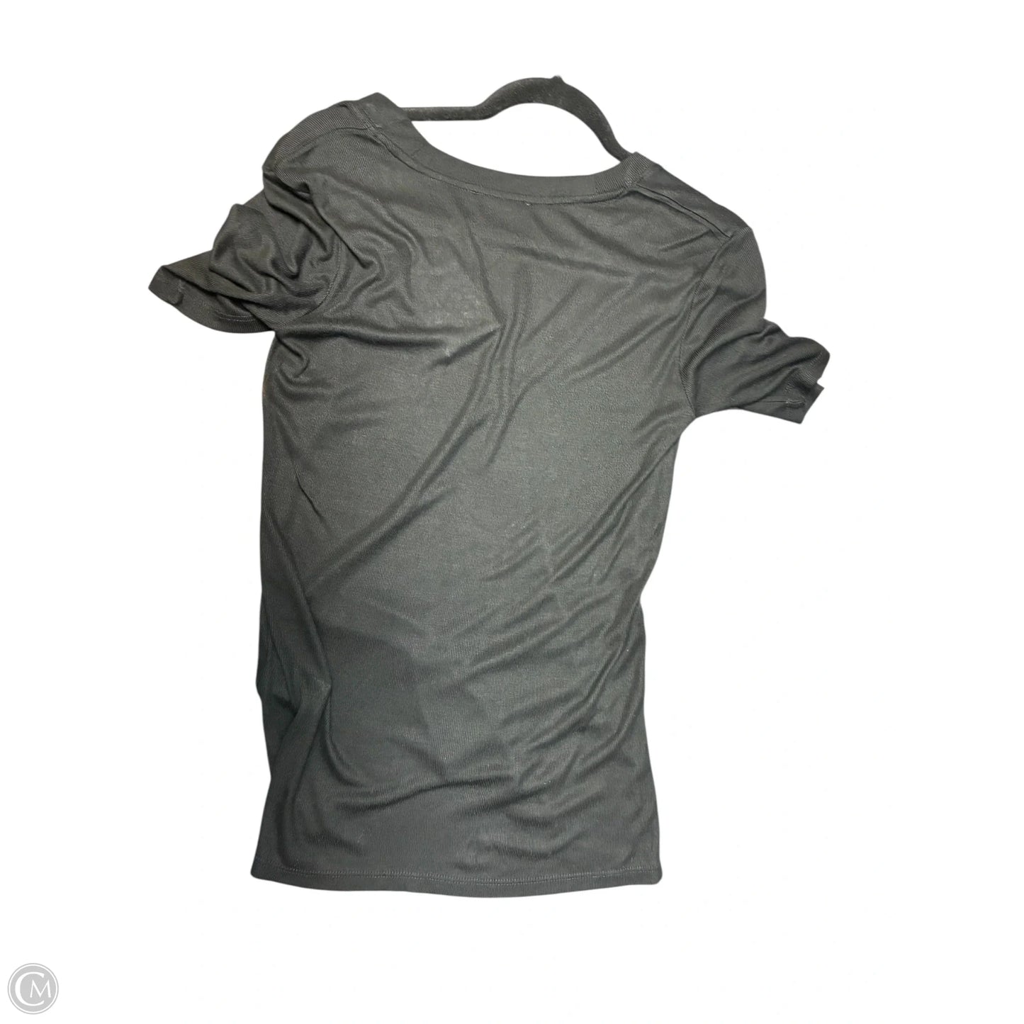 Top Short Sleeve By Zara In Black, Size: M