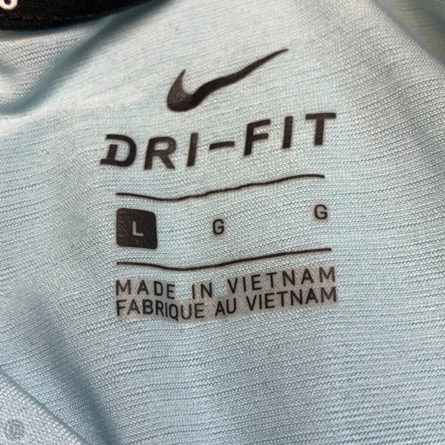 Athletic Tank Top By Nike In Blue, Size: L