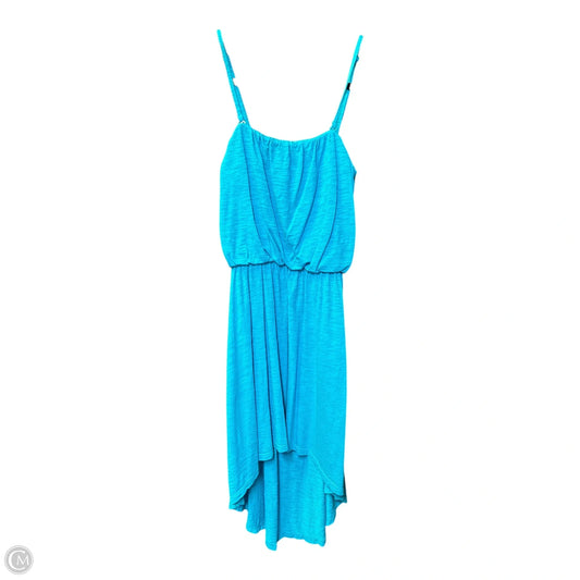 Dress Casual Midi By Express In Blue, Size: M