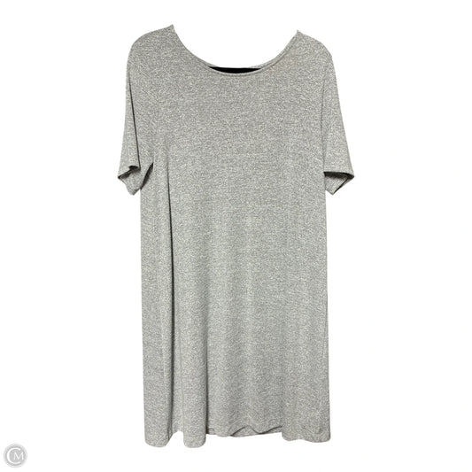Dress Casual Midi By Gap In Grey, Size: L