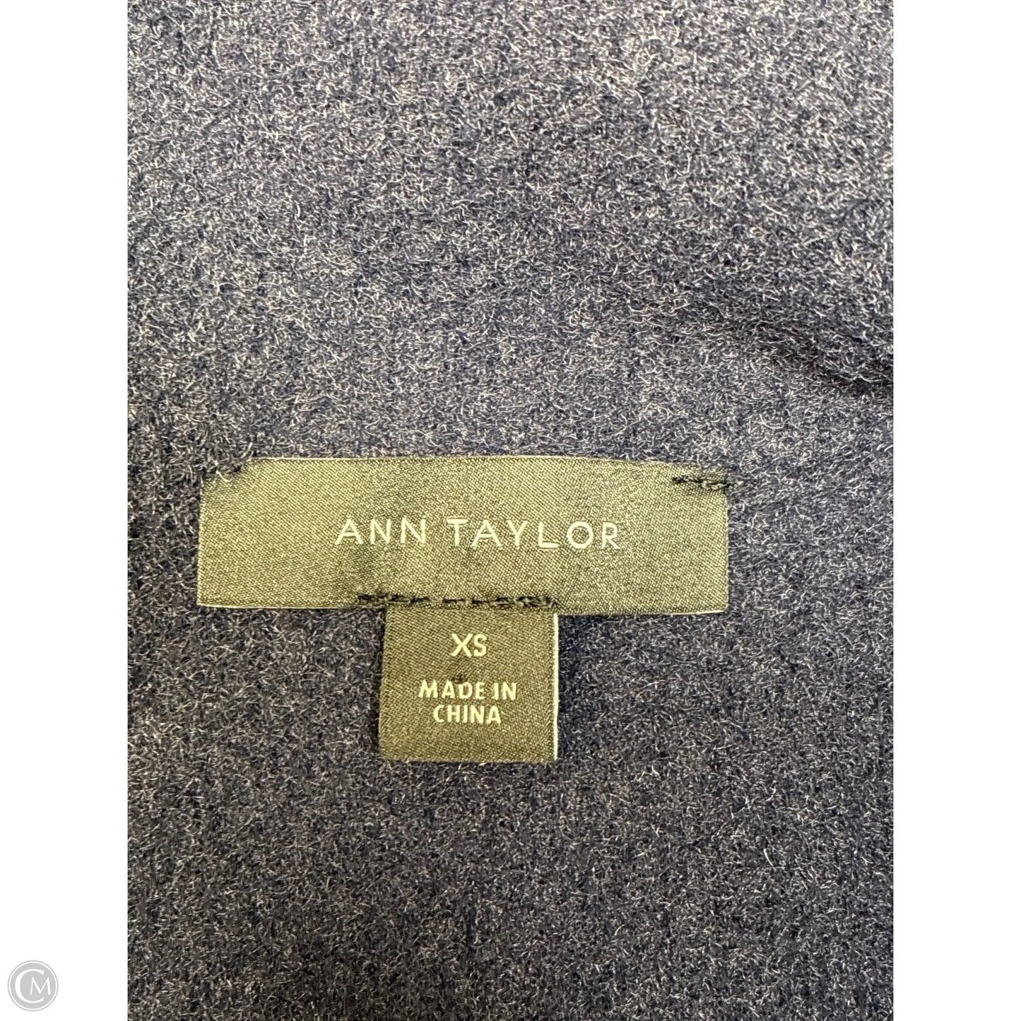 Cardigan By Ann Taylor In Blue, Size: Xs