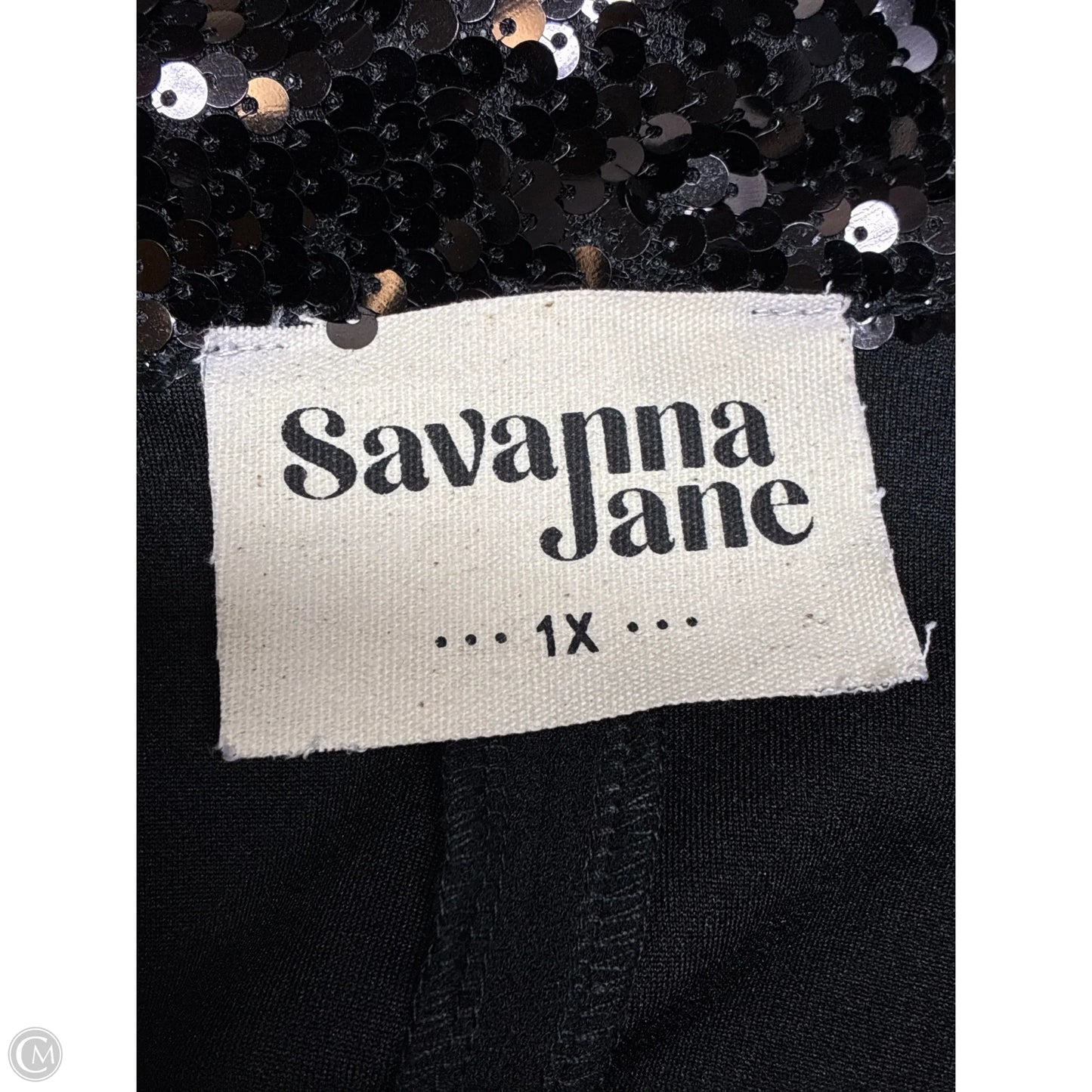 Blazer By Savanna Jane In Black, Size: 1x