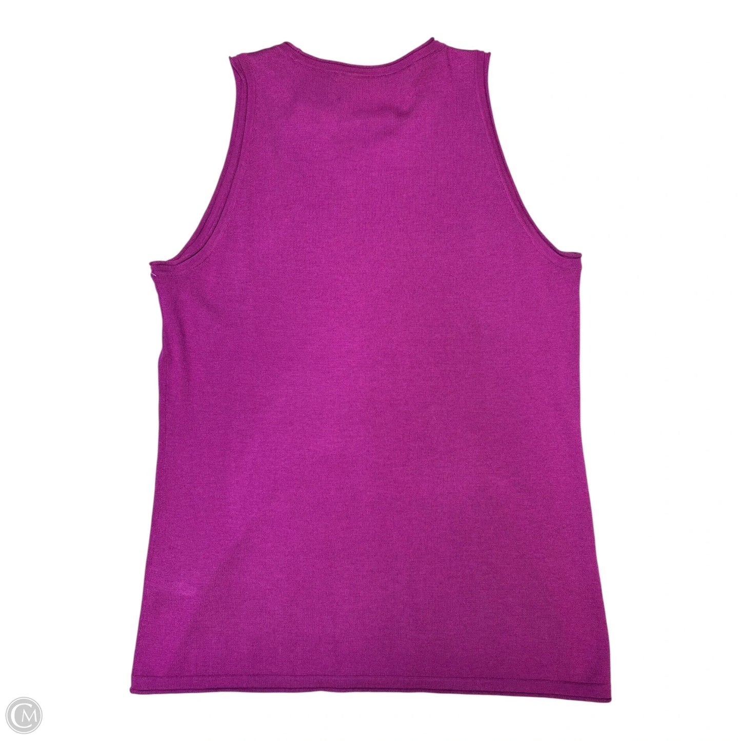 Top Sleeveless Basic By Lauren By Ralph Lauren In Pink, Size: M