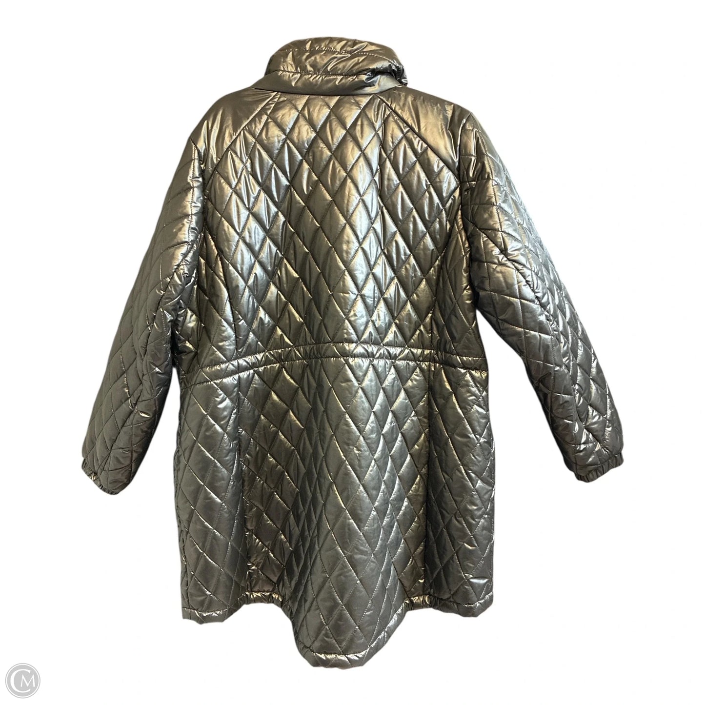 Jacket Designer By Michael Kors In Black, Size: 2x