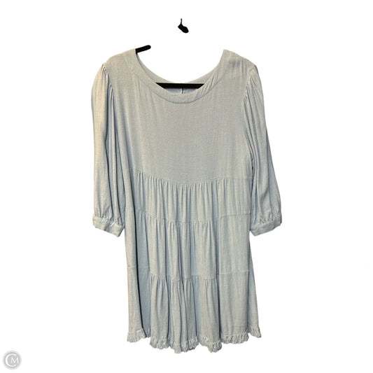 Dress Casual Short By Umgee In Blue, Size: M