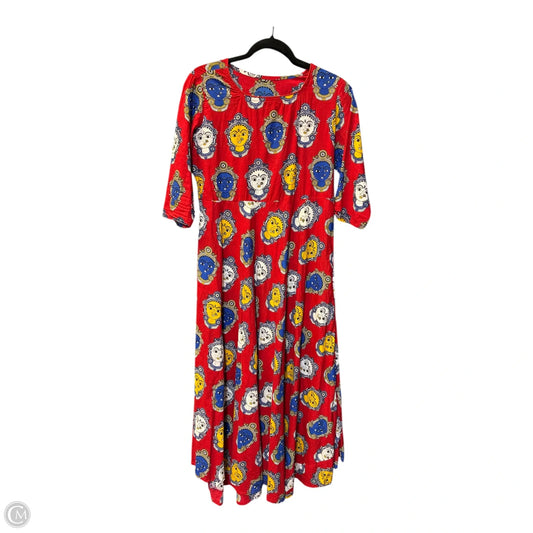 Dress Casual Maxi By Clothes Mentor In Red, Size: M