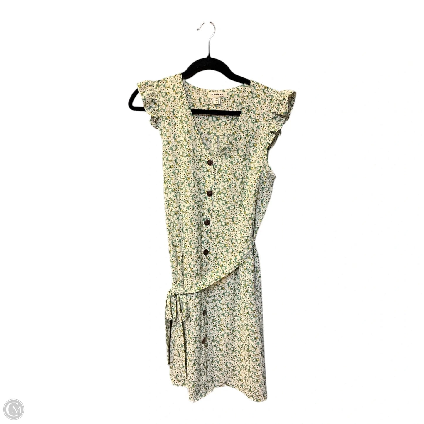 Dress Casual Short By Monteau In Green, Size: L