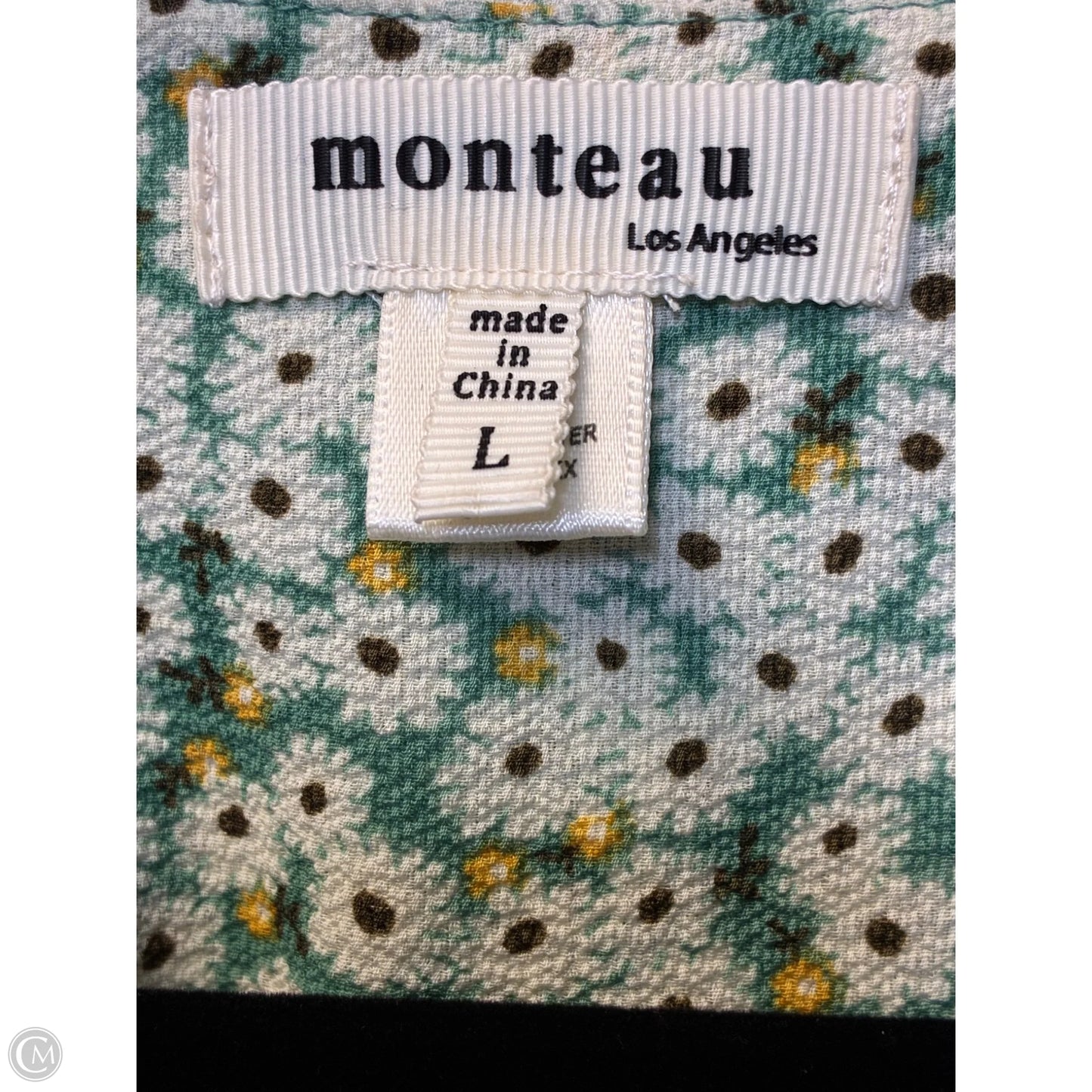 Dress Casual Short By Monteau In Green, Size: L