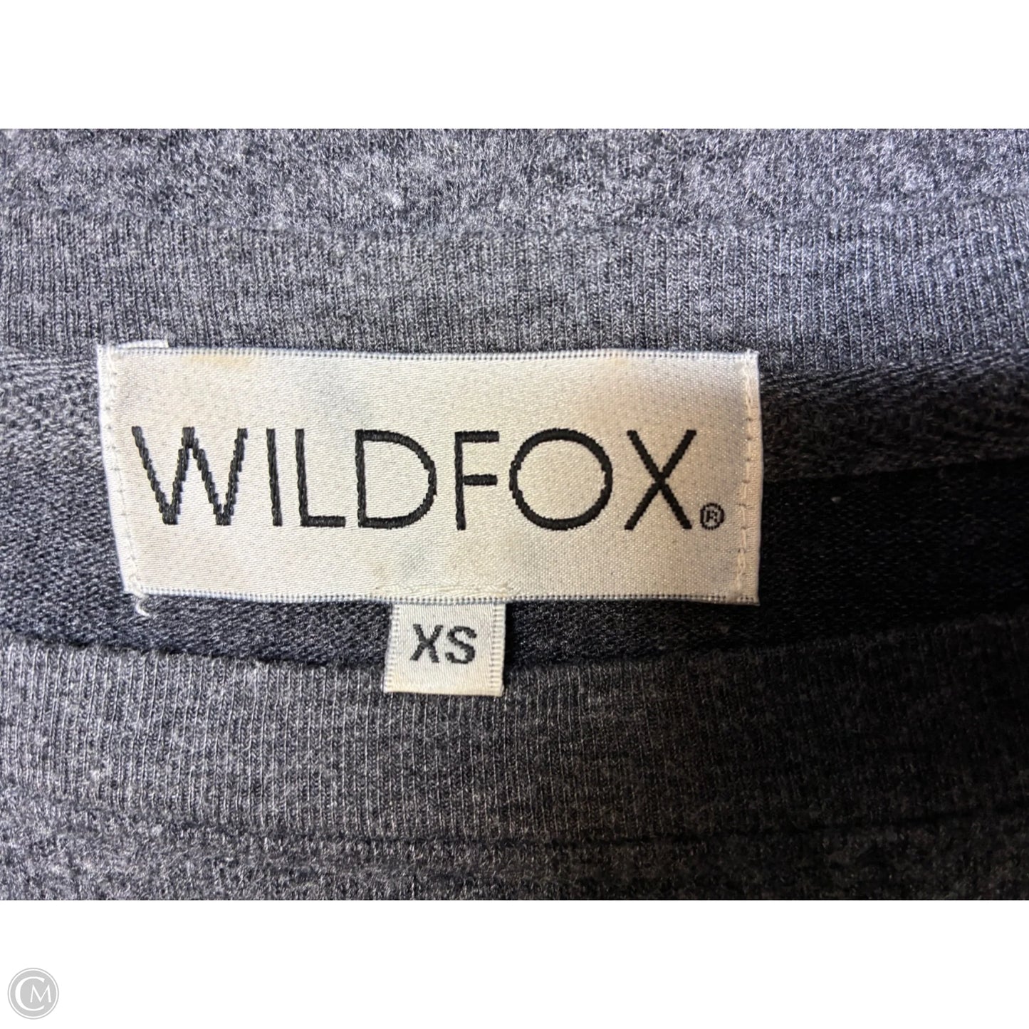 Top Long Sleeve By Wildfox In Grey, Size: Xs