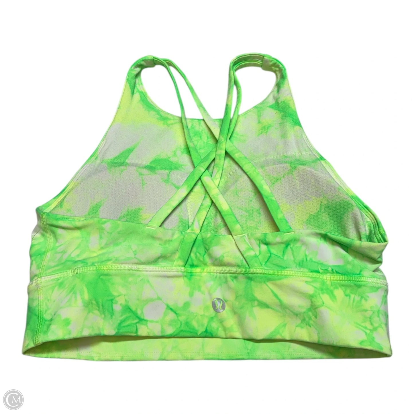 Athletic Bra By Lululemon In Green, Size: S