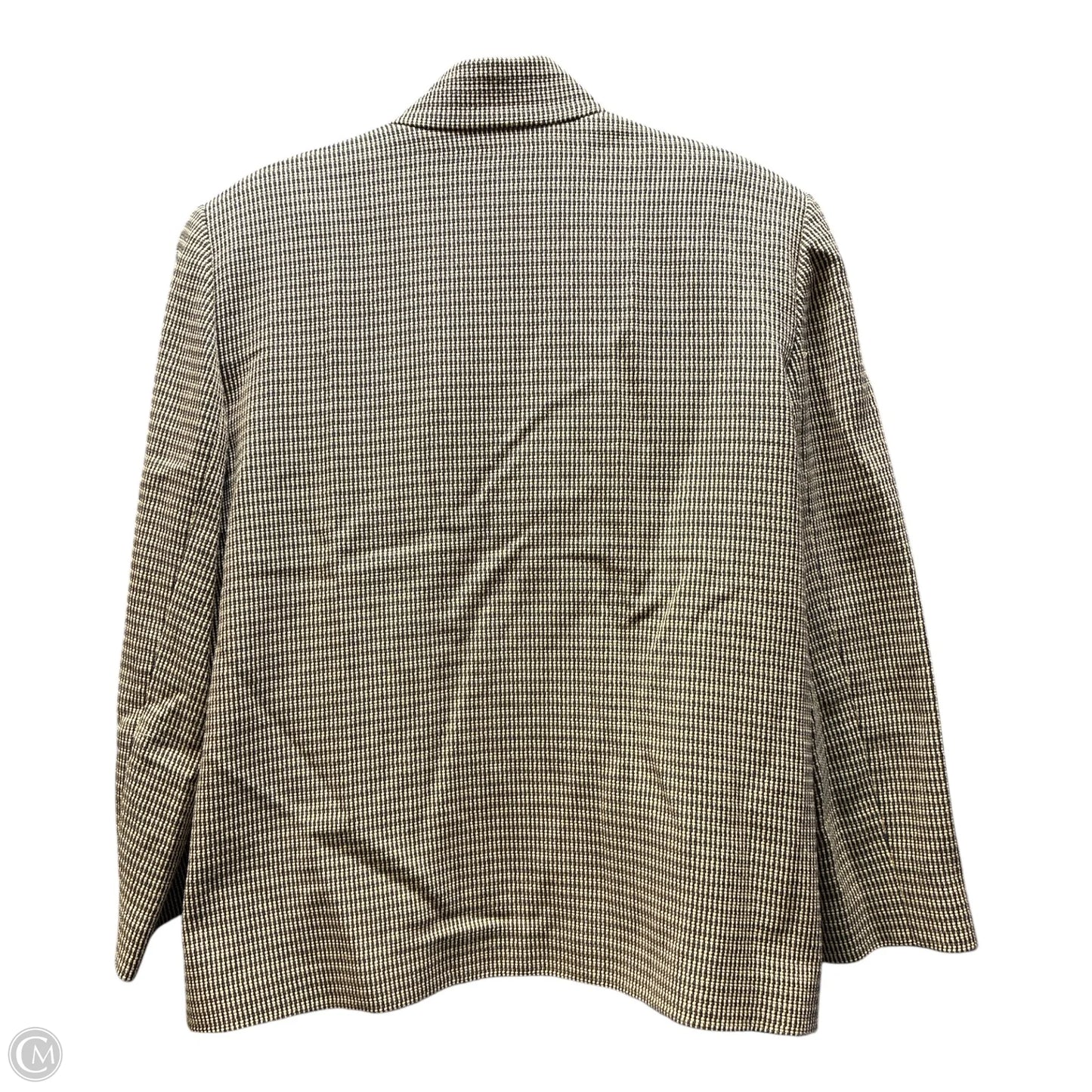 Blazer By Linda Allard In Tan, Size: Xl