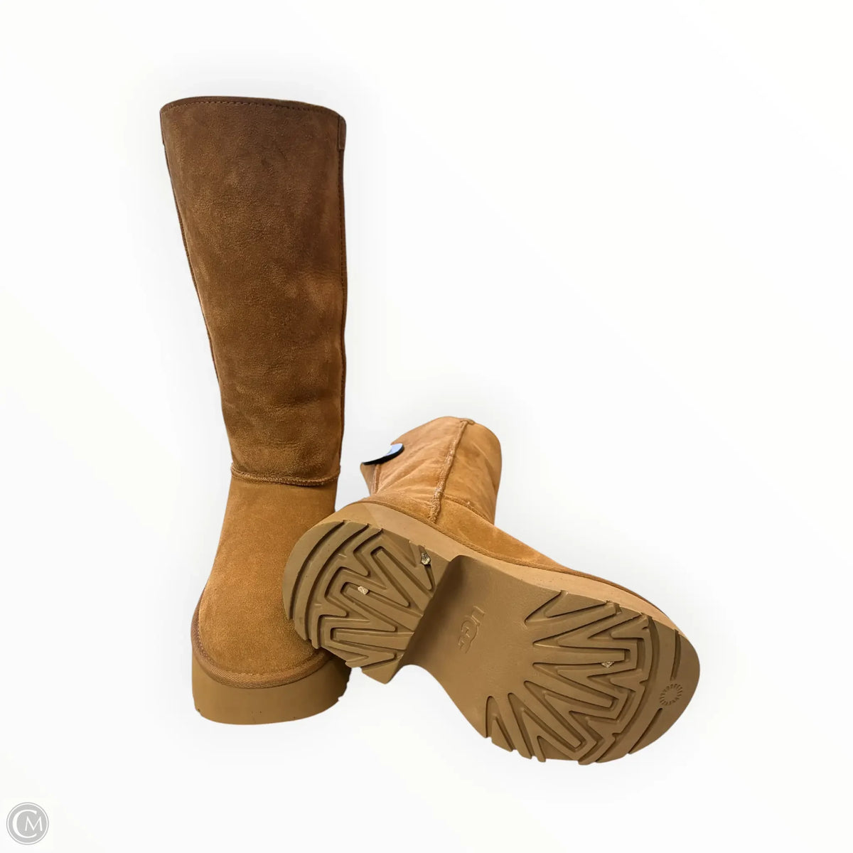 Boots Designer By Ugg In Tan, Size: 5