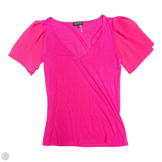 Top Short Sleeve By 1.state In Pink, Size: Xs