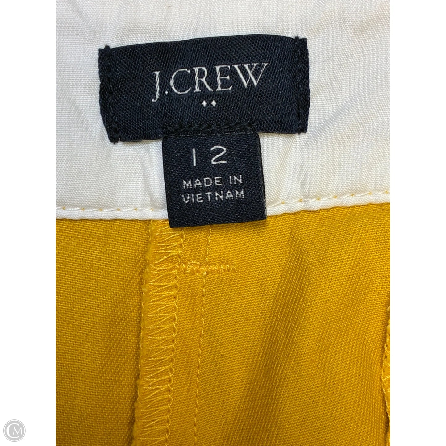 Shorts By J. Crew In Yellow, Size: 12