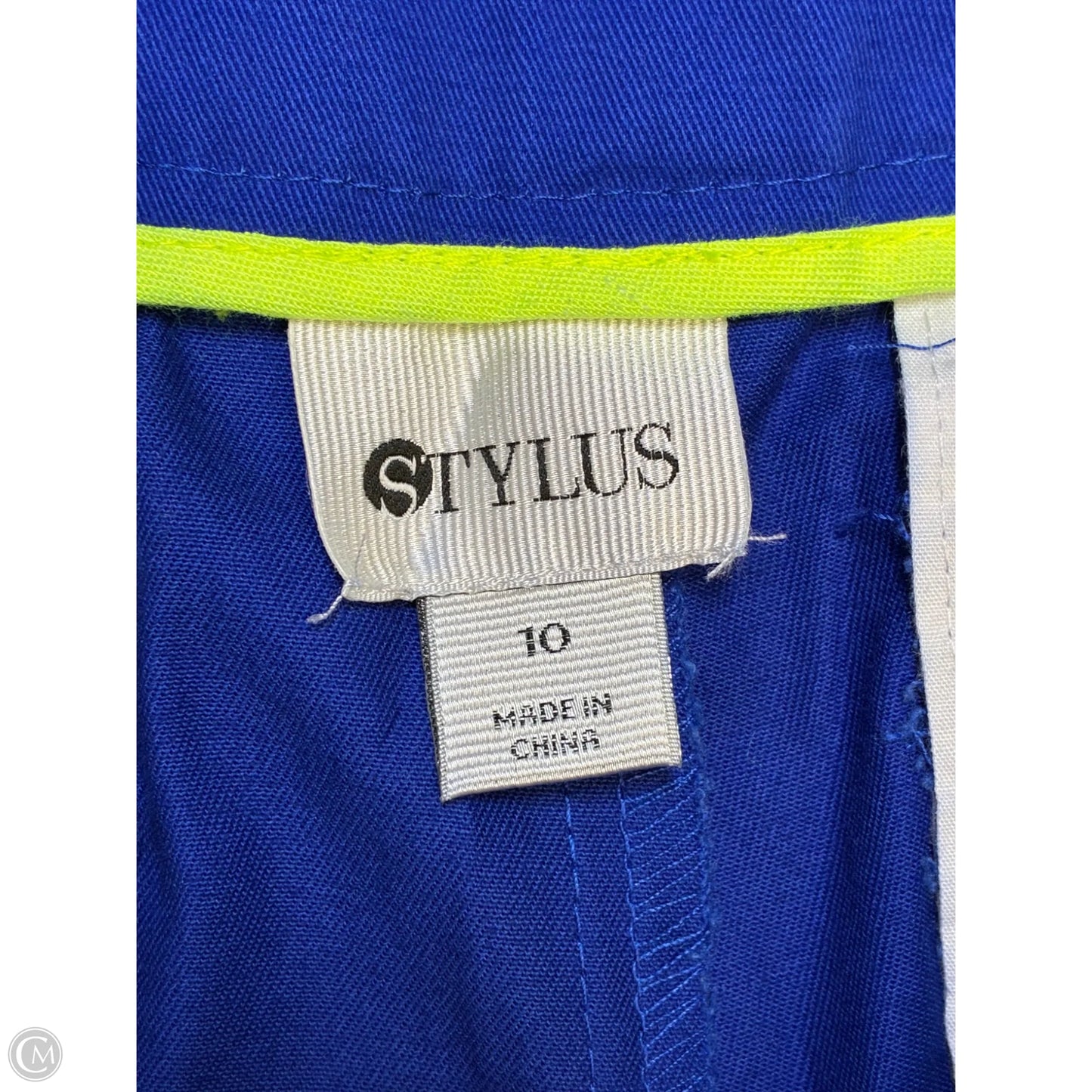 Shorts By Stylus In Blue, Size: 10