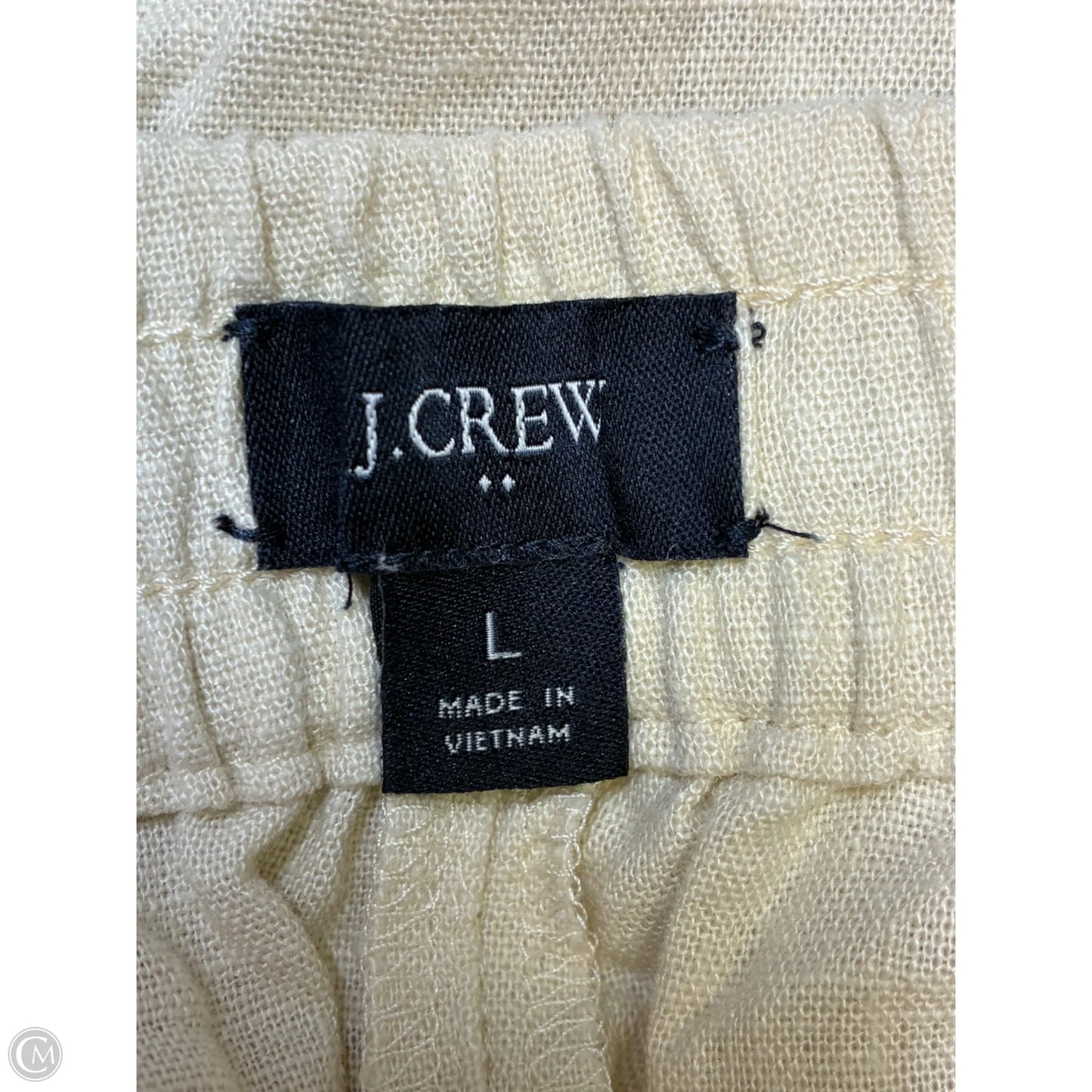 Shorts By J. Crew In Cream, Size: 12
